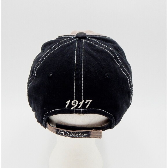 1917 NHL National Hockey League Zephyr Adjustable Strap Back Cap Hat Black - Picture 4 of 13
